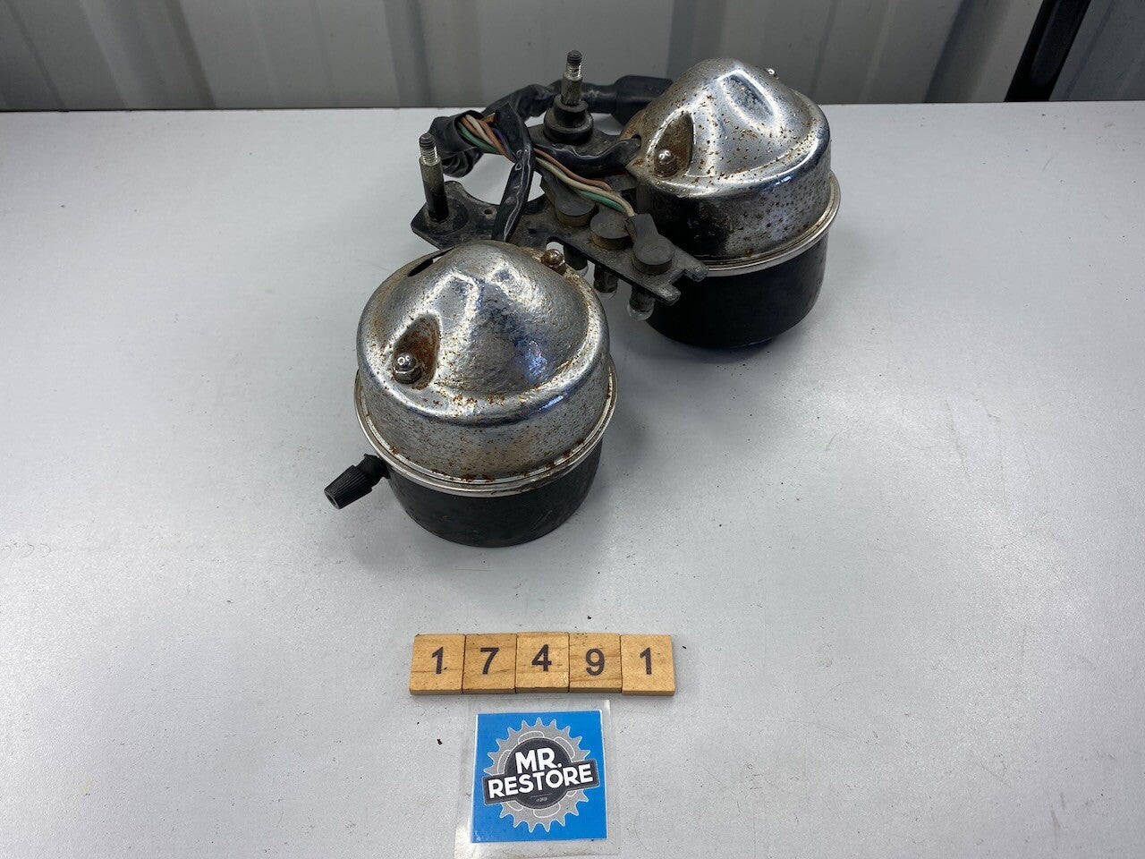 Kawasaki KZ440 Z400 KZ400 Dashboard Meters Instruments KMH - Tested