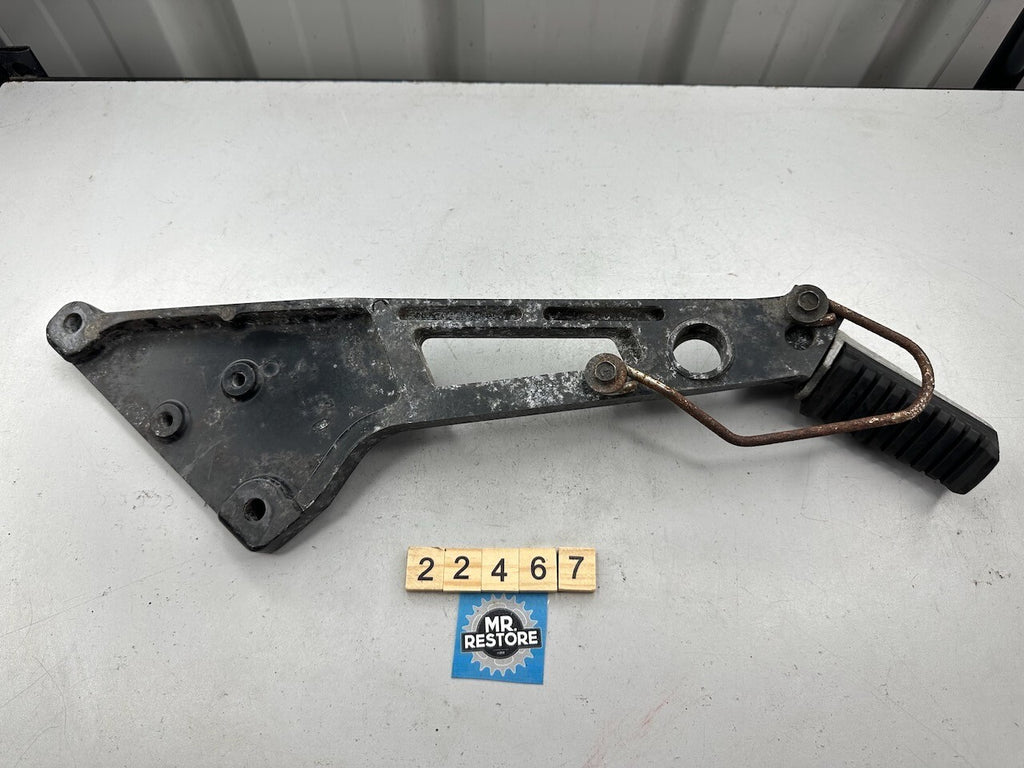 Kawasaki GPZ1000RX ZX1000 1986-88 Left Muffler Stay Foot Rest Bracket