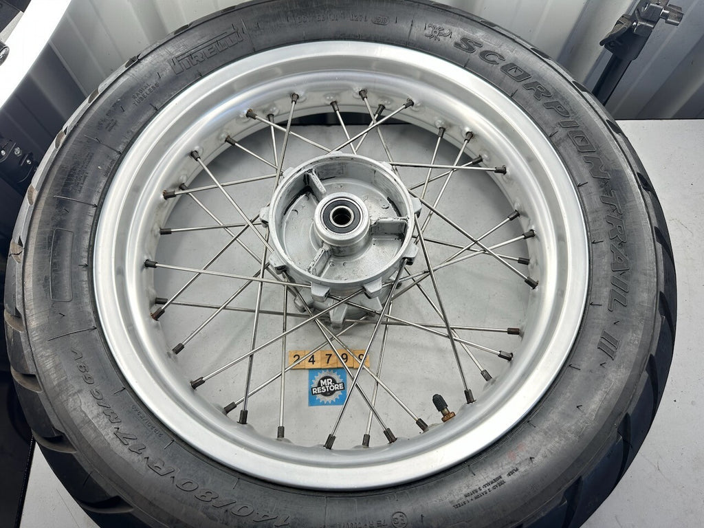 BMW G650GS 2010-16 17" OEM Spoked Rear Wheel