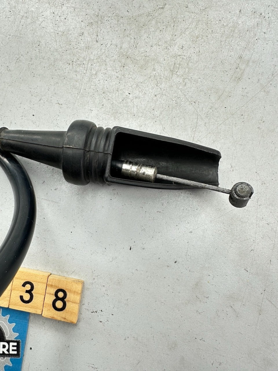 Honda CBX550 OEM Clutch Cable and Rubber Protector