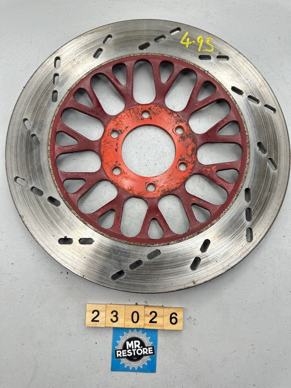 Suzuki GS650 Katana '81-83' OEM L/H Front Brake Disc -still has 4.95mm remaining