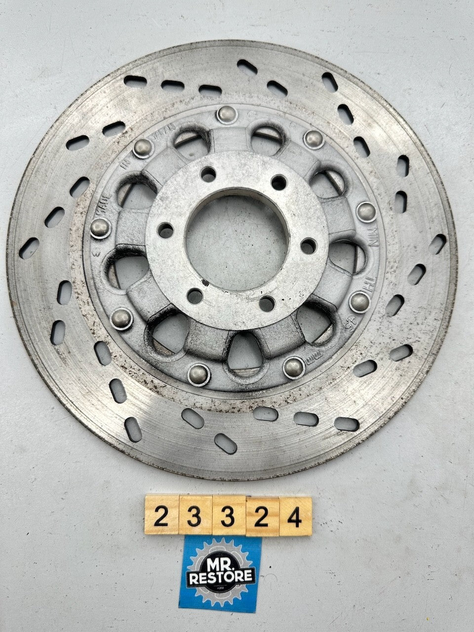 Suzuki RG250 OEM Left Hand Front Brake Disc @4.97mm
