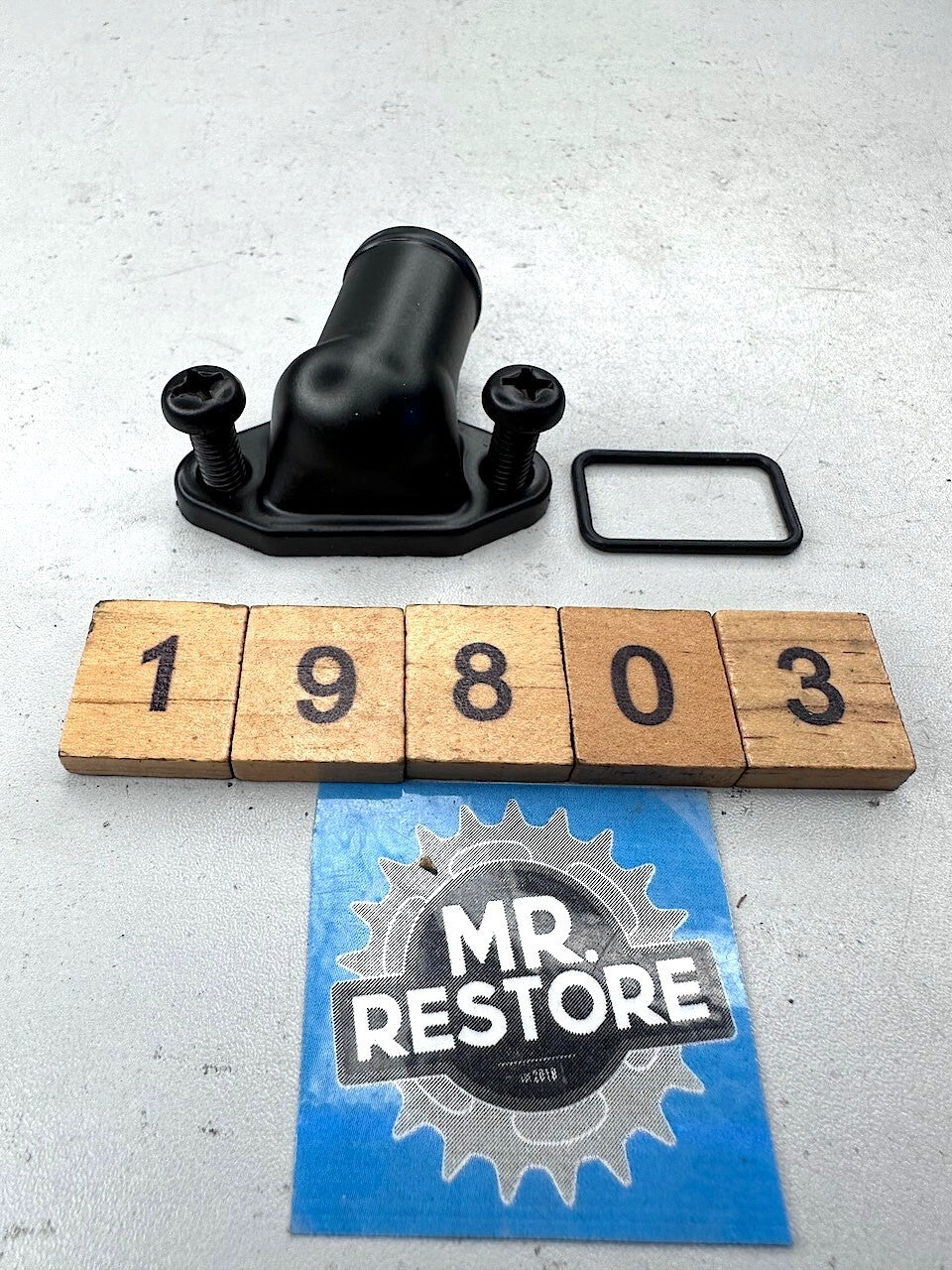 Suzuki RM250 RM125 RG125 TS250 Water Pump Case Connector - Repainted