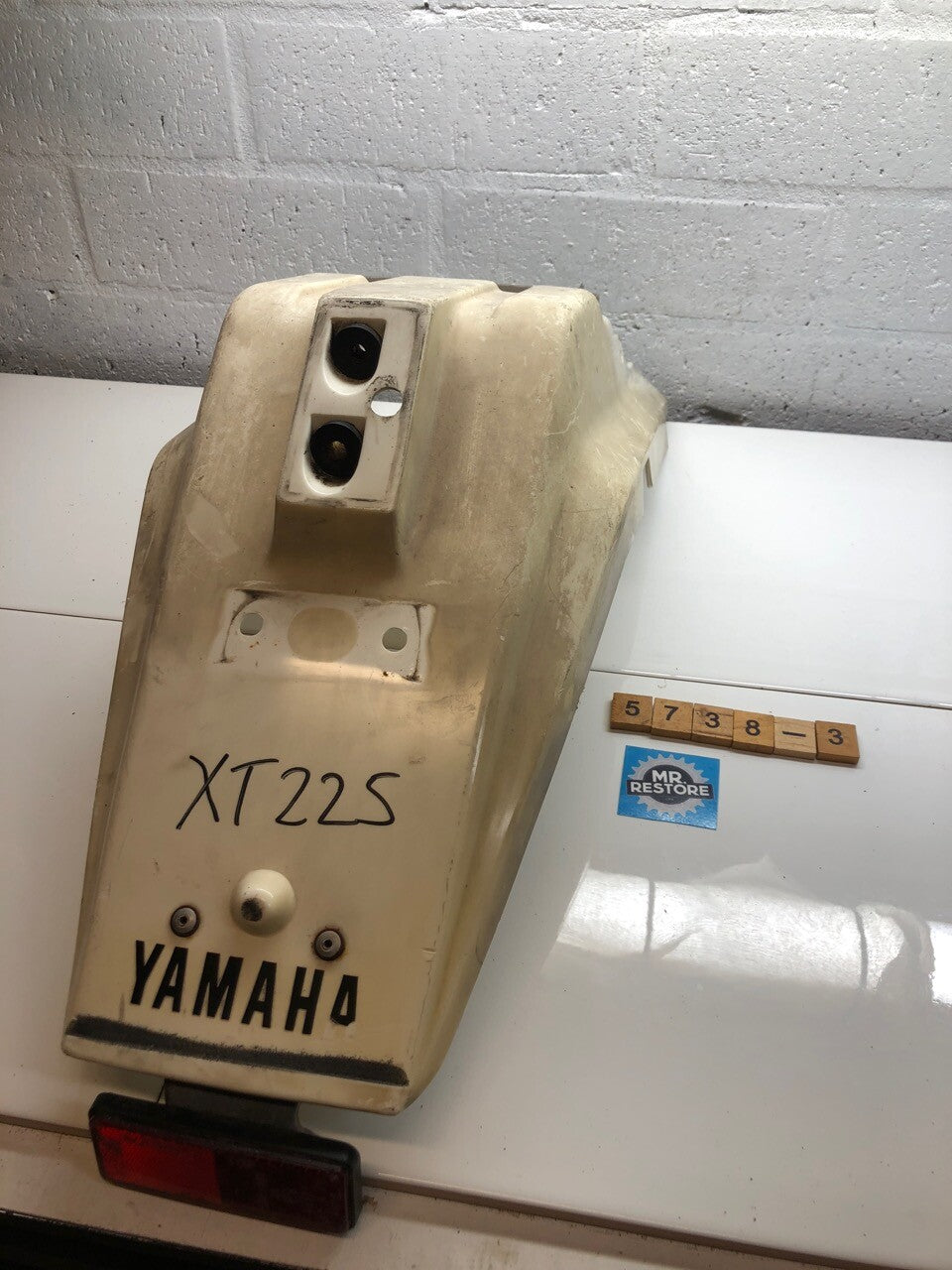 Yamaha TT225 Rear Fender Mudguard OEM