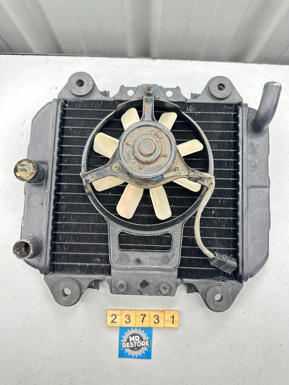 Kawasaki ZZR250 ZX250 EX250 '88-07' Radiator & Fan 39060-1087  59502-1066