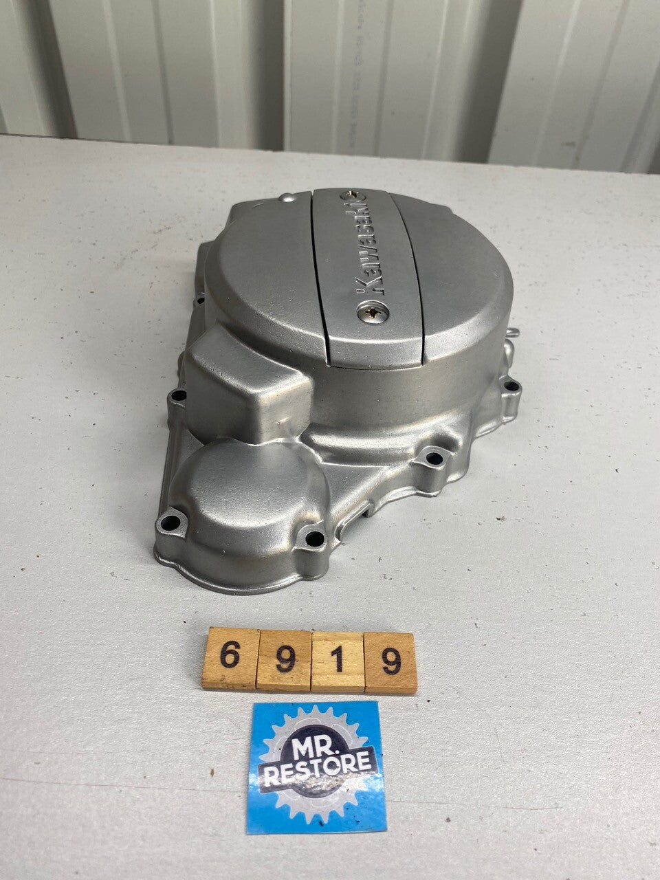 Kawasaki LTD250 KZ250R Engine Side Case Cover - Vapour Blasted