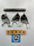 Honda XL125 XL100 CT125 CB125 TL125 Gear Shift Fork Set