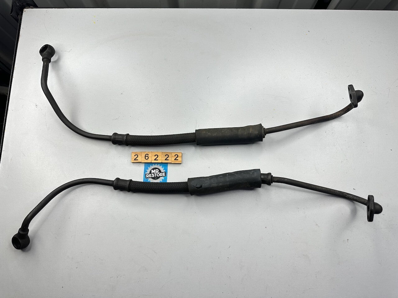 Suzuki GSX750F Pair of Oil Cooler Hose Line Pipes