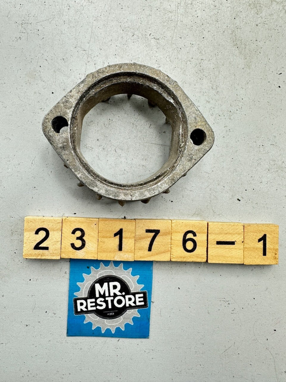 Yamaha XJ900 Diversion XJ700 OEM Exhaust Ring Nut Flange 31A-14612