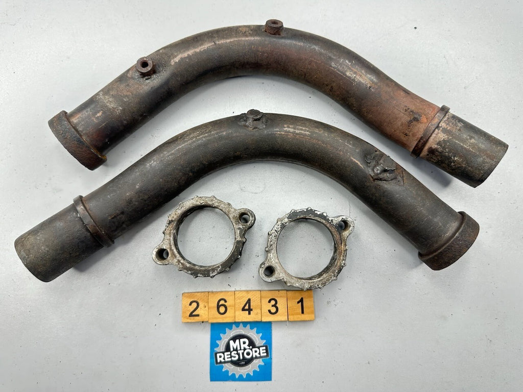 Honda VF1000 '84-86' Rear Exhaust Pipes & Flanges 18370-MB6-003  18420-MB6-003