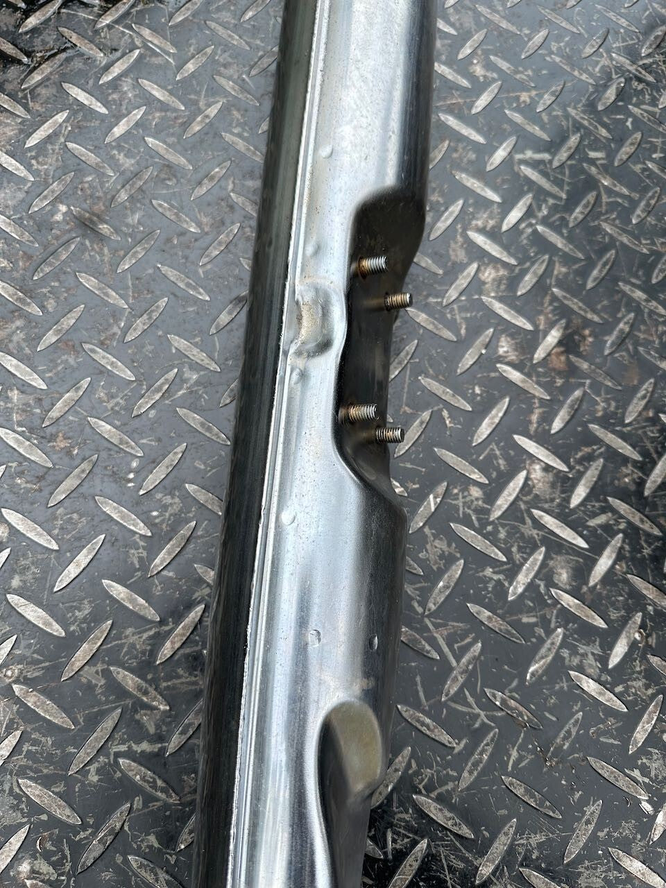 Suzuki GT250 R/H Exhaust Pipe Silencer Muffler & Baffle