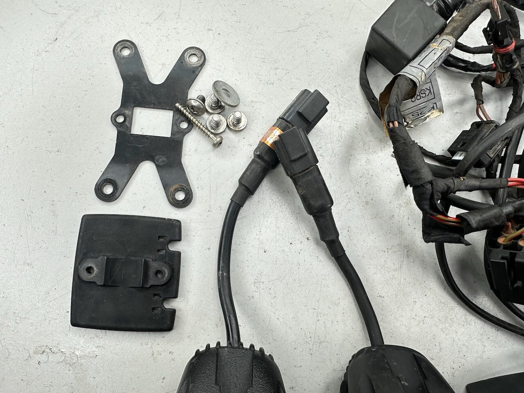 BMW R1200GS ADV '05-07' Vision X Additional Headlights & Wiring Loom Harness etc