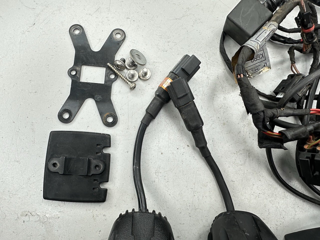 BMW R1200GS ADV '05-07' Vision X Additional Headlights & Wiring Loom Harness etc
