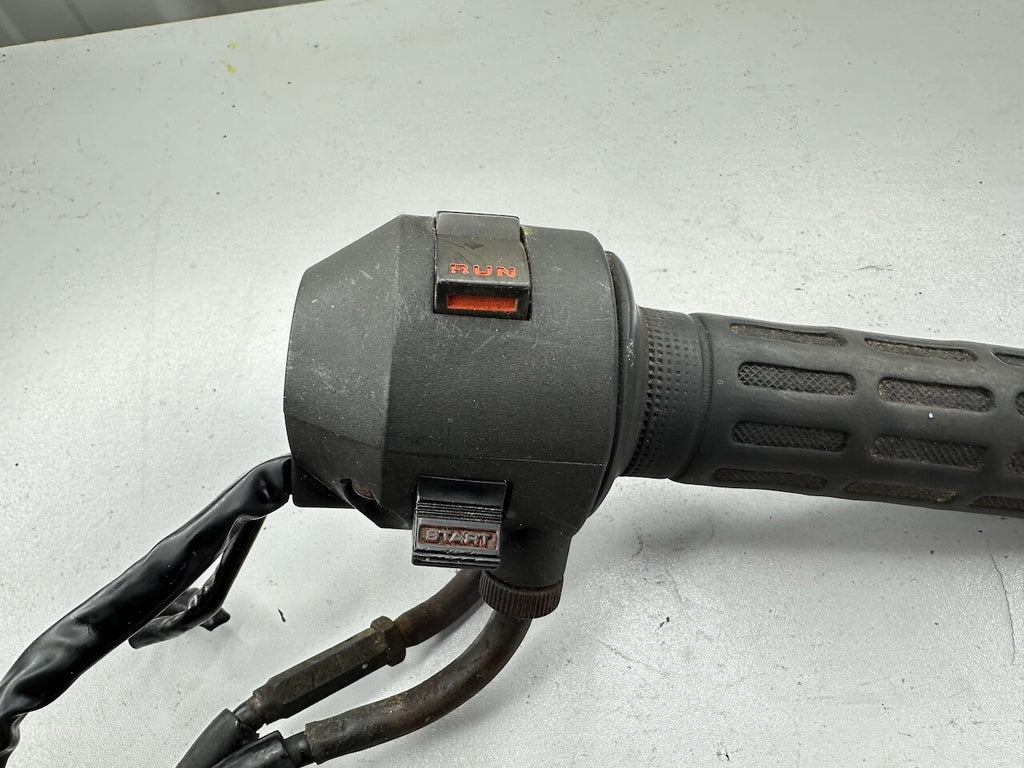 Honda VF1000 Right Handlebar Switch, Throttle Tube & Throttle Cables