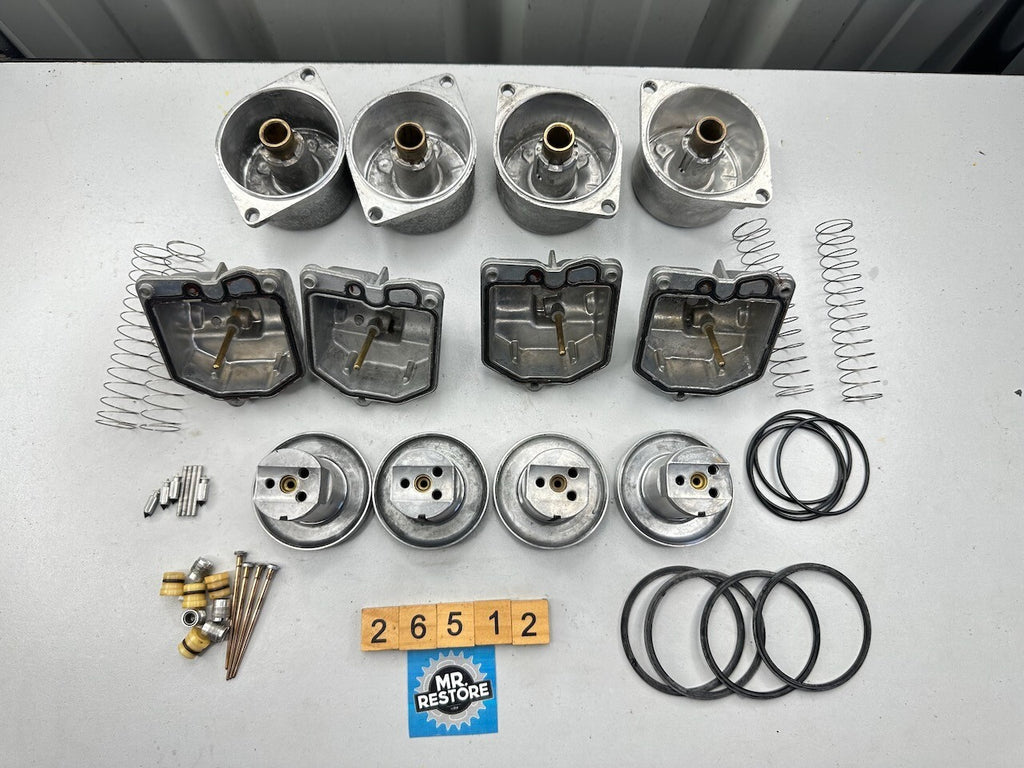 Honda CB900 F Boldor Set of Carburettors Carburetors Keihin 51A (1 is damaged)