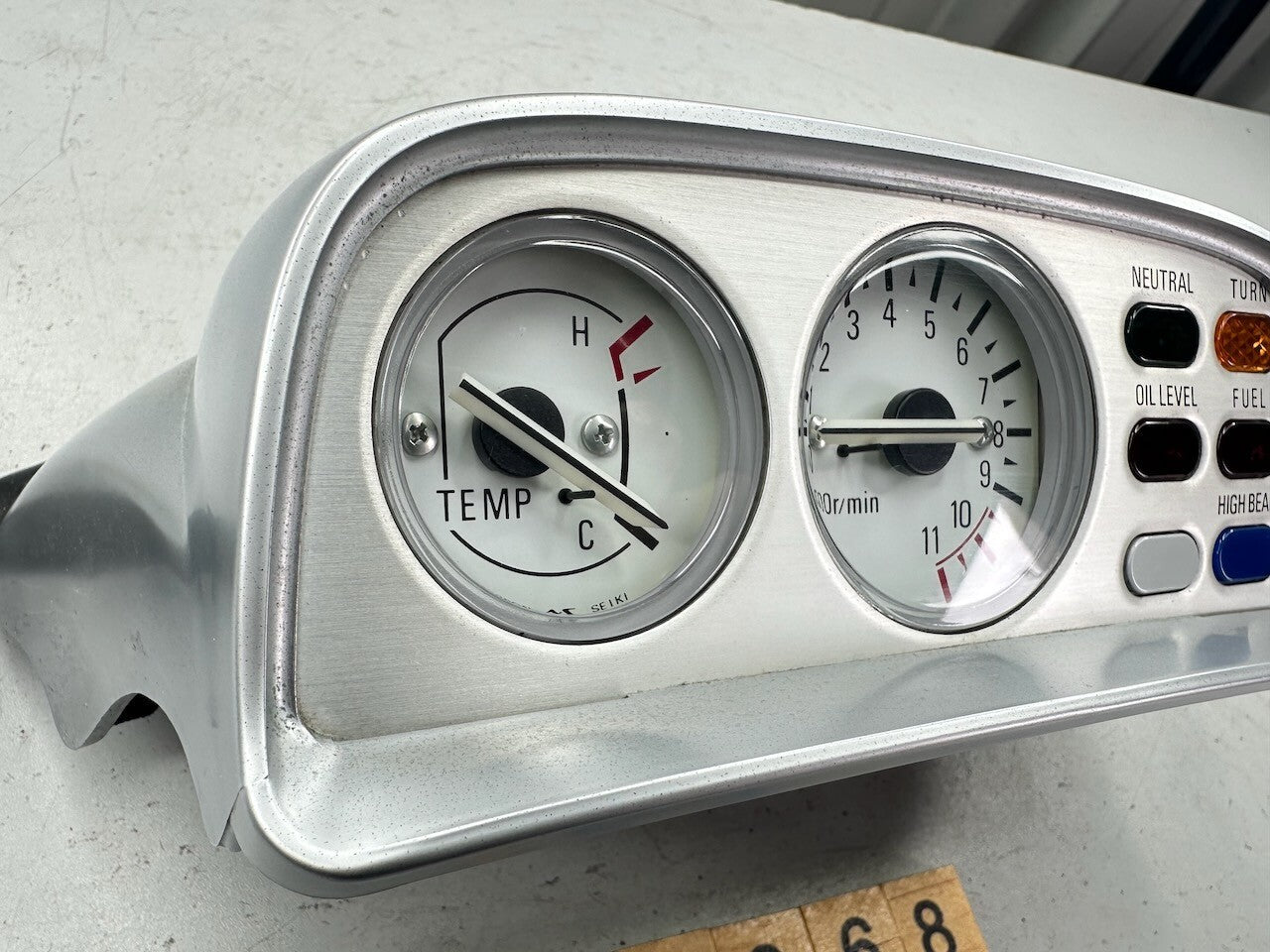 Yamaha V-Max 1200 VMX12 1985 Tachometer & Dash Lights (VGC)