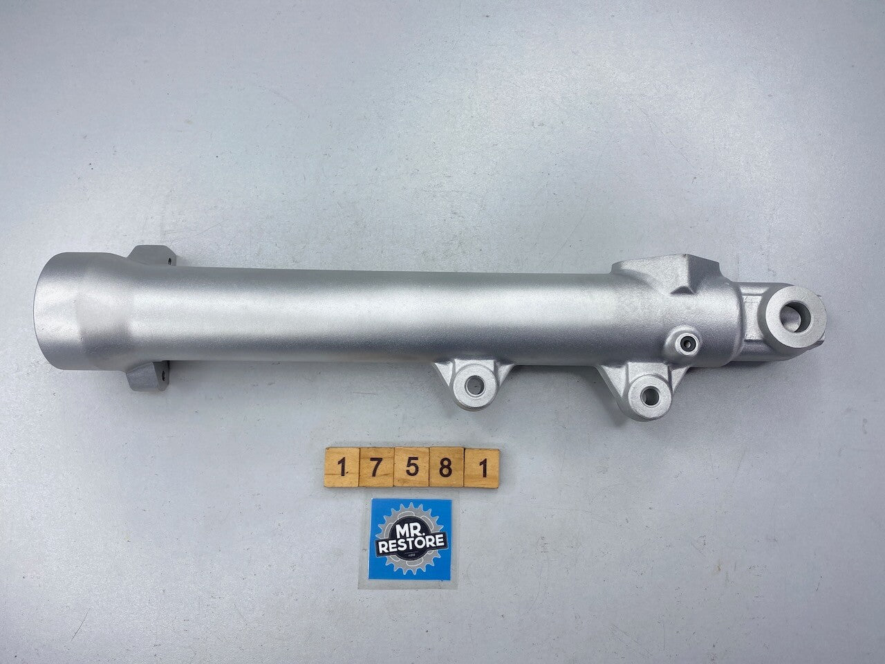 Suzuki RG500 RG400 OEM Front Fork Right Hand Outer Tube - Vapour Blasted