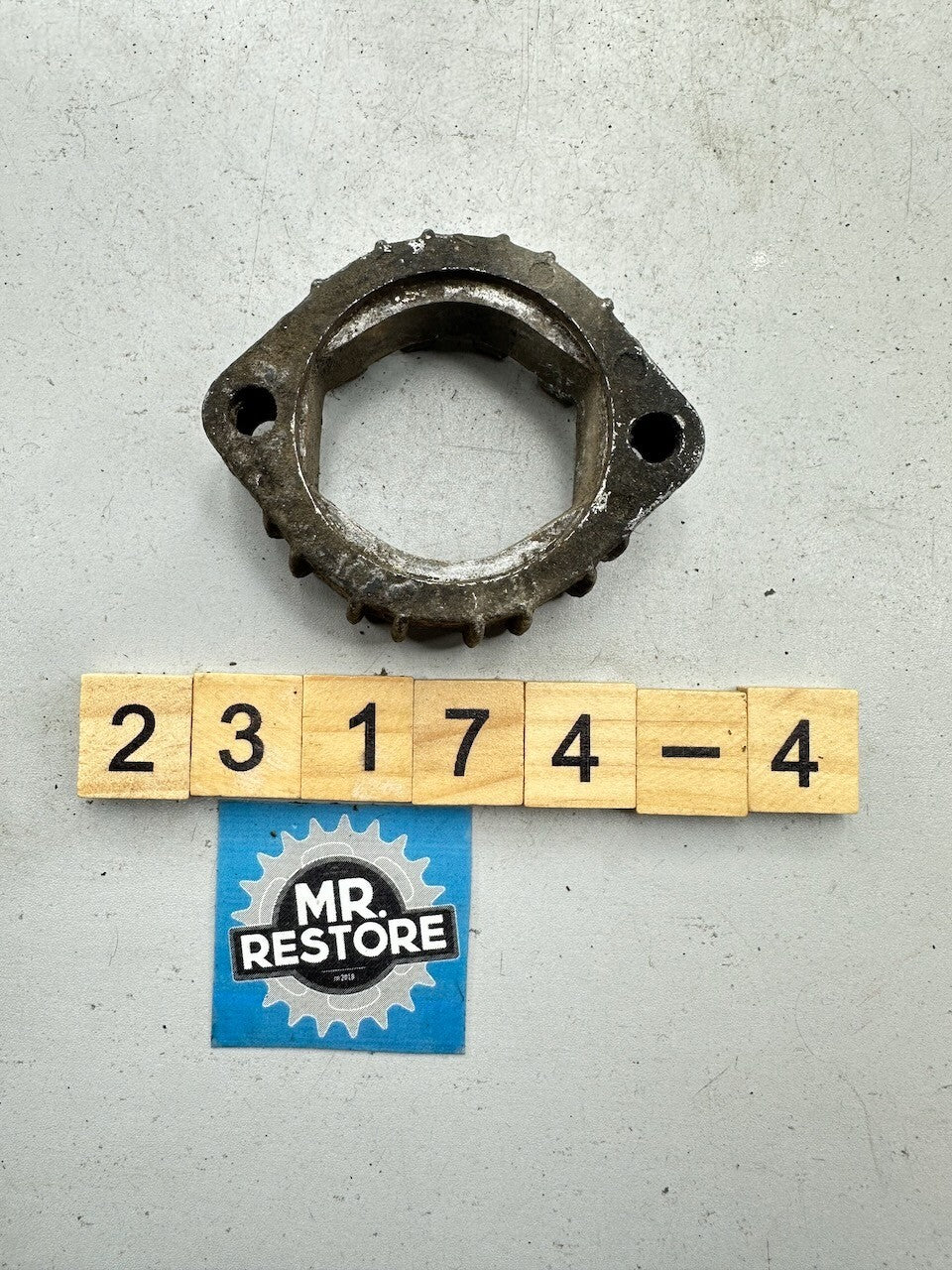 Yamaha XJ650 XJ550 XJ400 YX600 OEM Exhaust Ring Nut Flange 4H7-14612