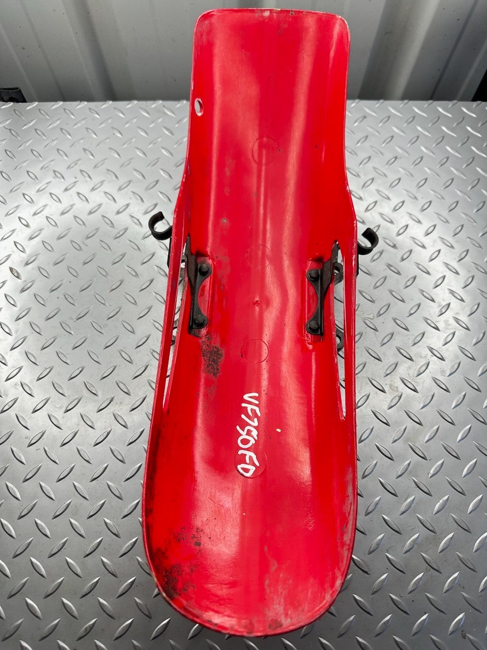 Honda VF750 OEM Front Mudguard Fender & Brace - No Cracks