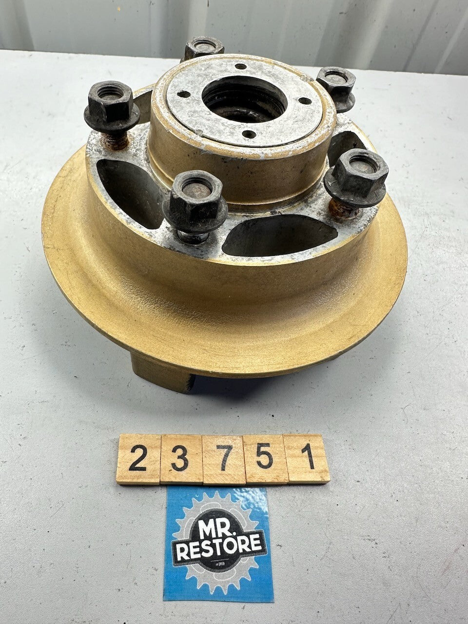 Honda CB900 Boldor CB750F CBX1000 Rear Wheel Hub Sprocket Carrier (OEM Gold)