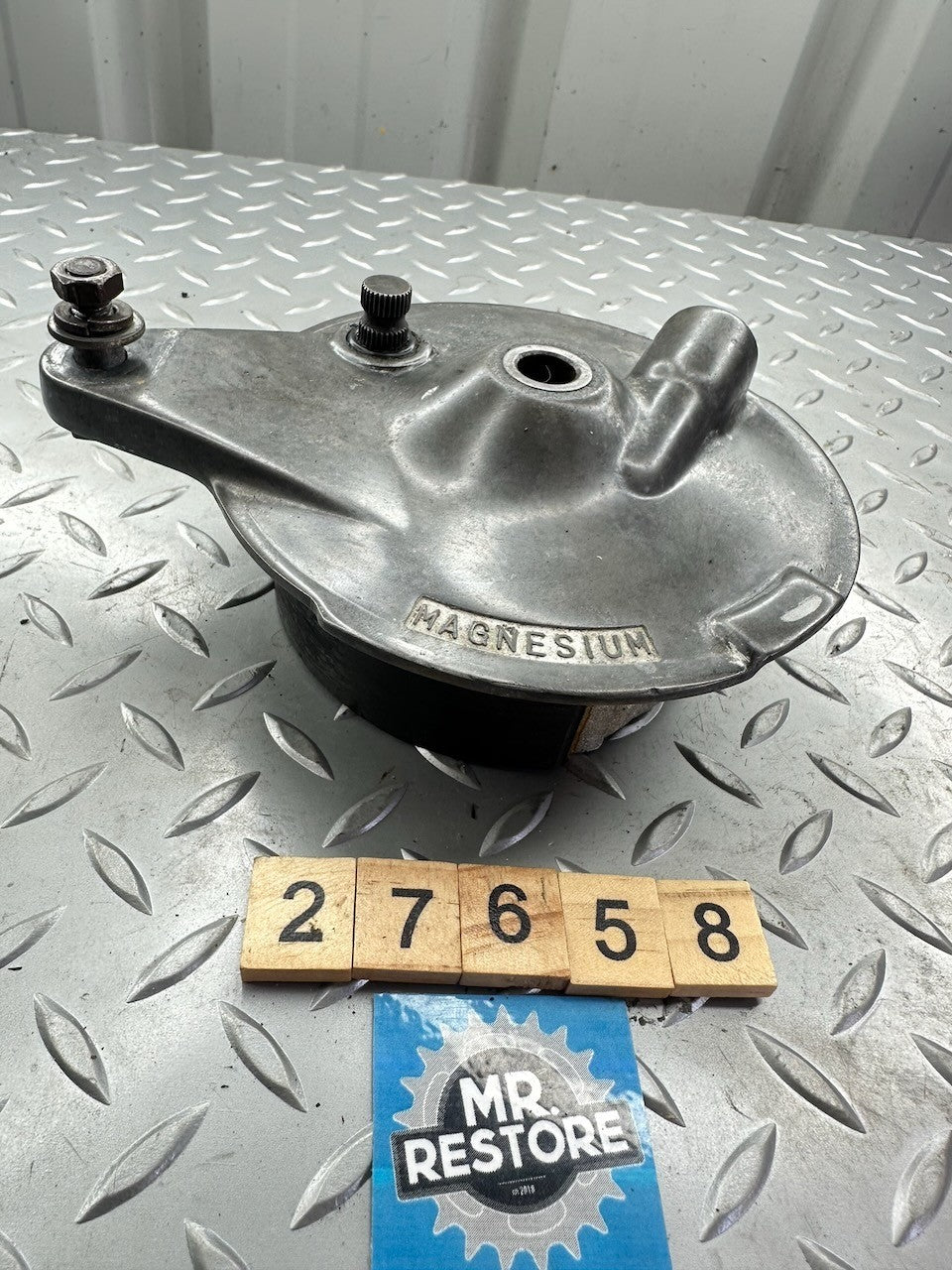 Yamaha TY250 A 1974 TY175 Front Brake Back Plate 434-25121-02