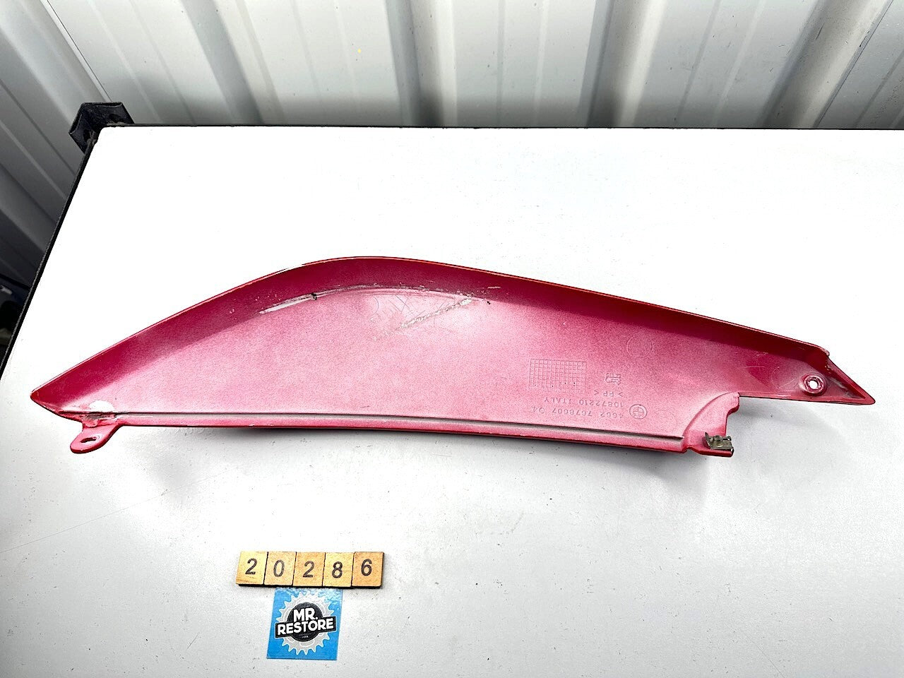 BMW F800S Rear L/H Tail Fairing Panel 46627678607