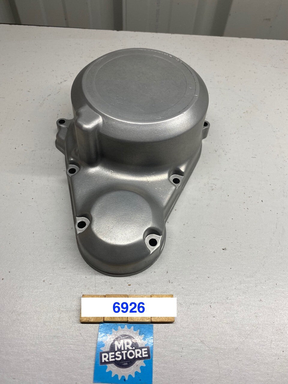 Suzuki GSX400/4 Engine Side Case Cover - Vapour Blasted