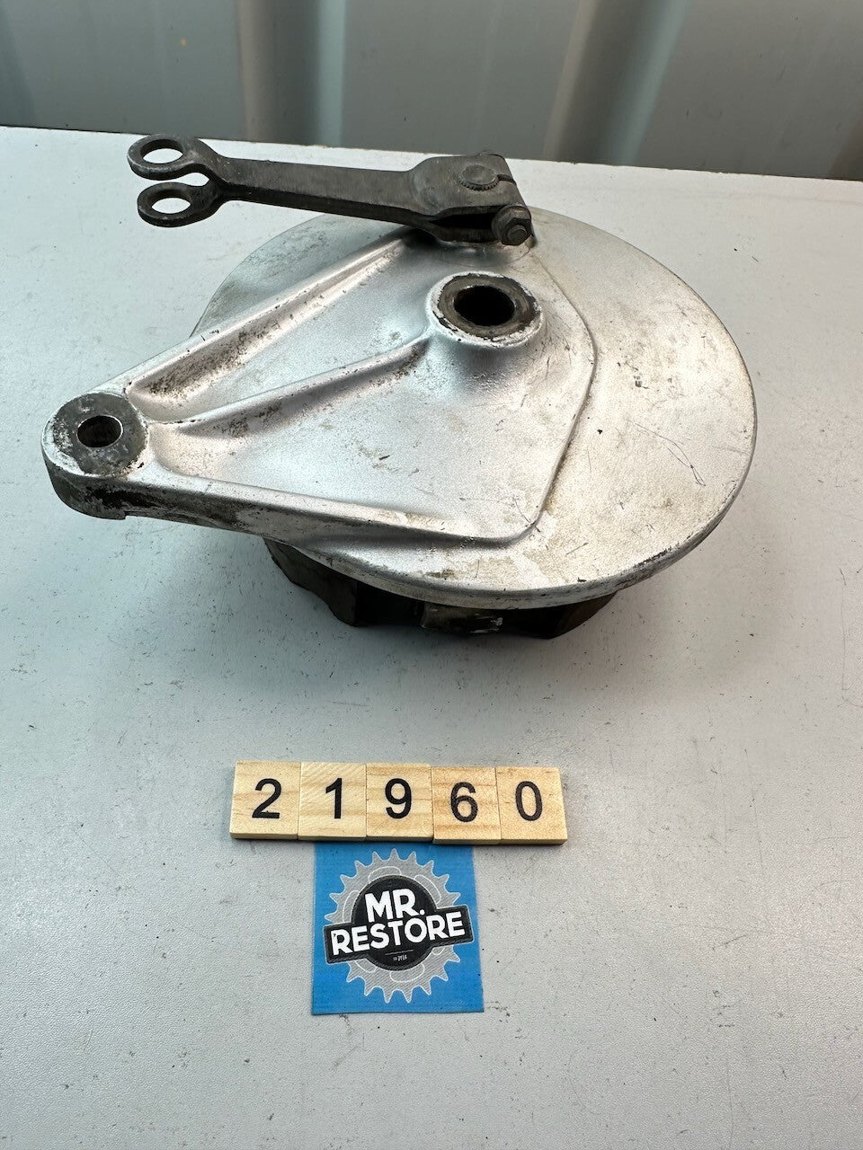 Honda CB400 1978-79 Rear Brake Shoe Plate & Lever 43110-413