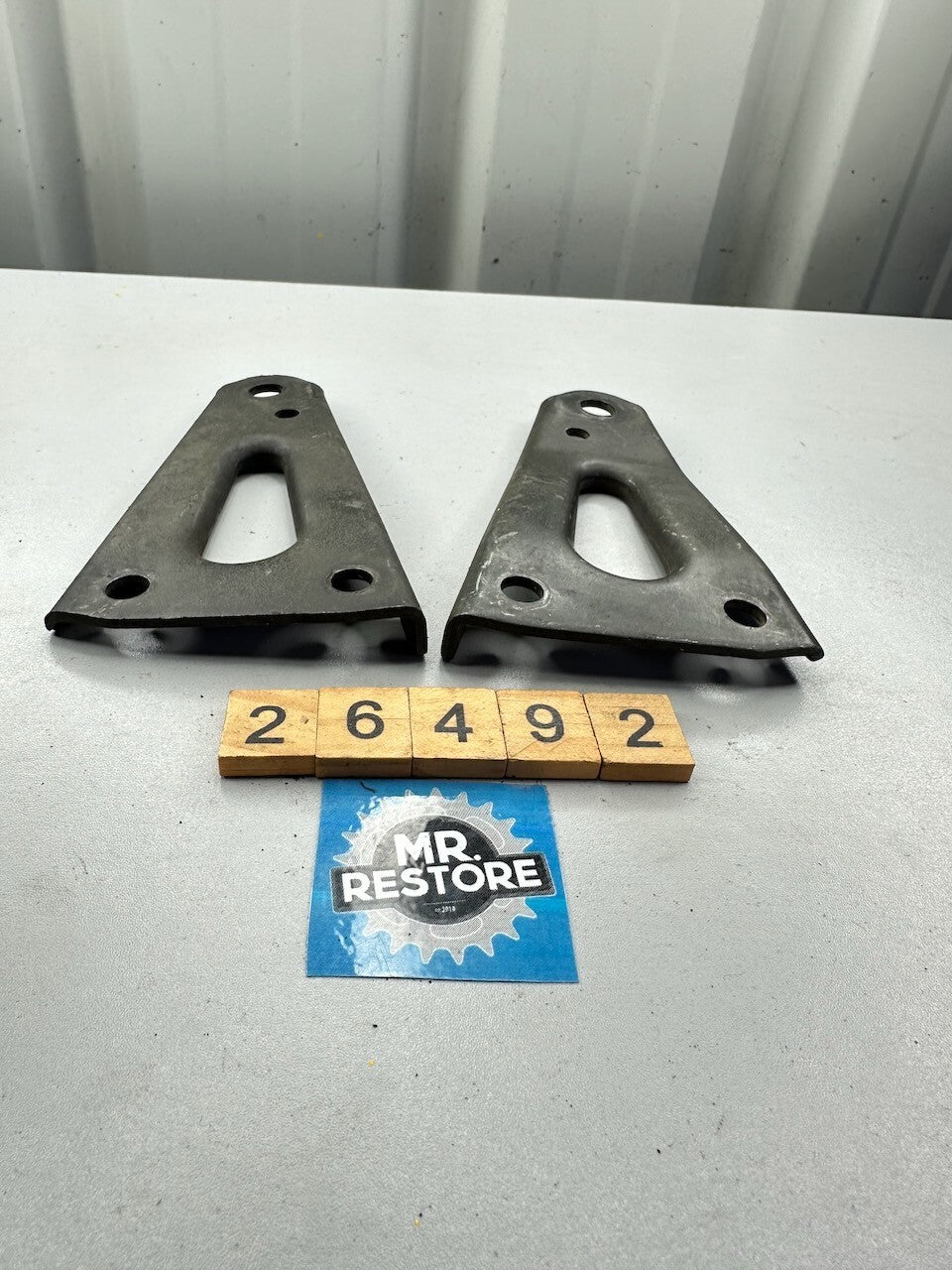 Honda CX500 Engine Mount Plate Hanger Bracket (Pair)