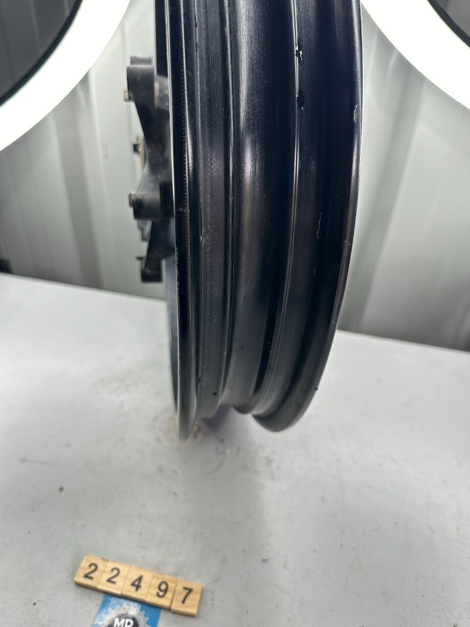 Honda Classic Vintage Black Boomerang 6 Spoke 16" x 2.15 Front Wheel (VF? CBX?)