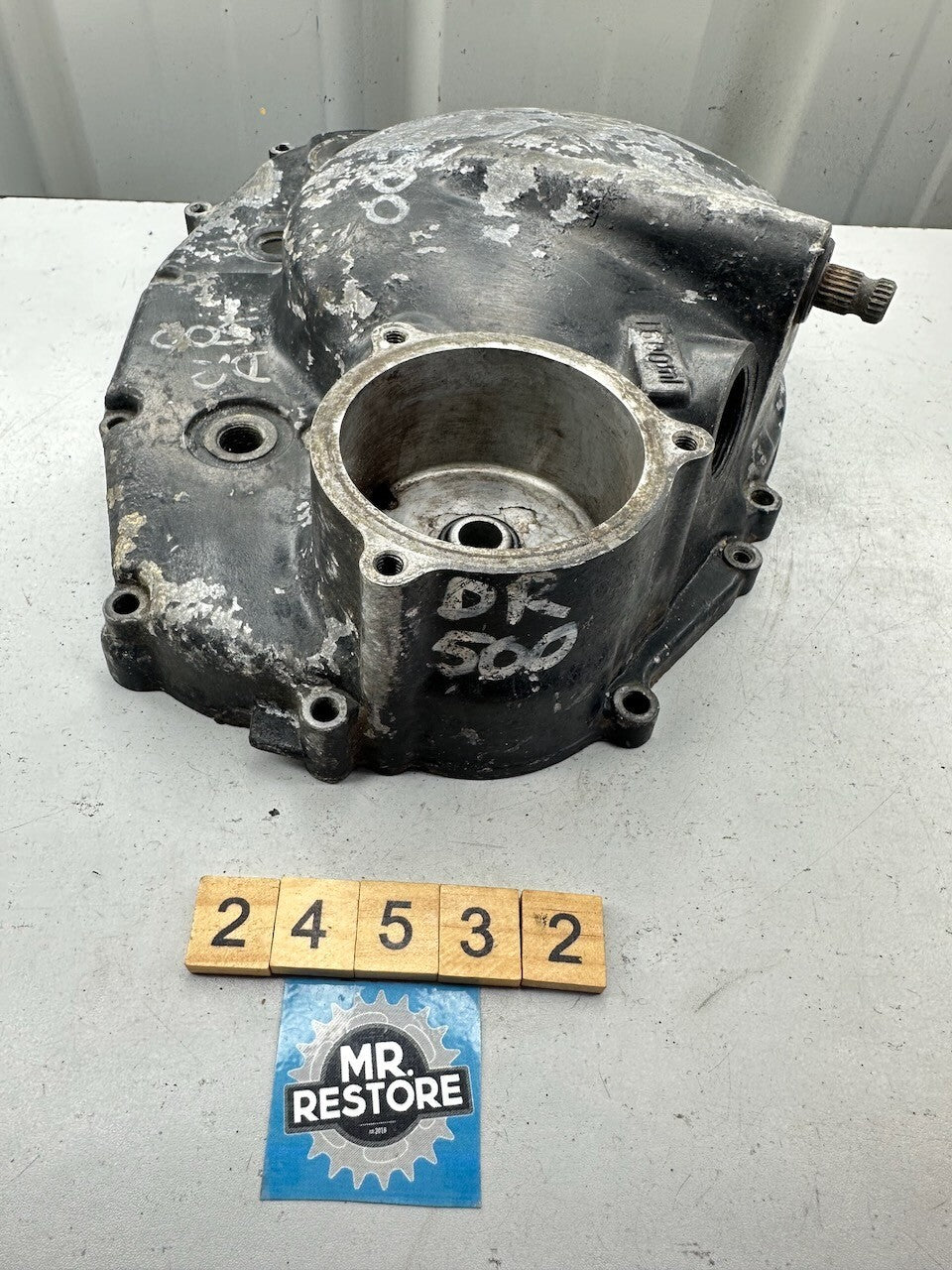 Suzuki DR500 '81-84' SP500 '81-83' Clutch Cover & Clutch Pinion