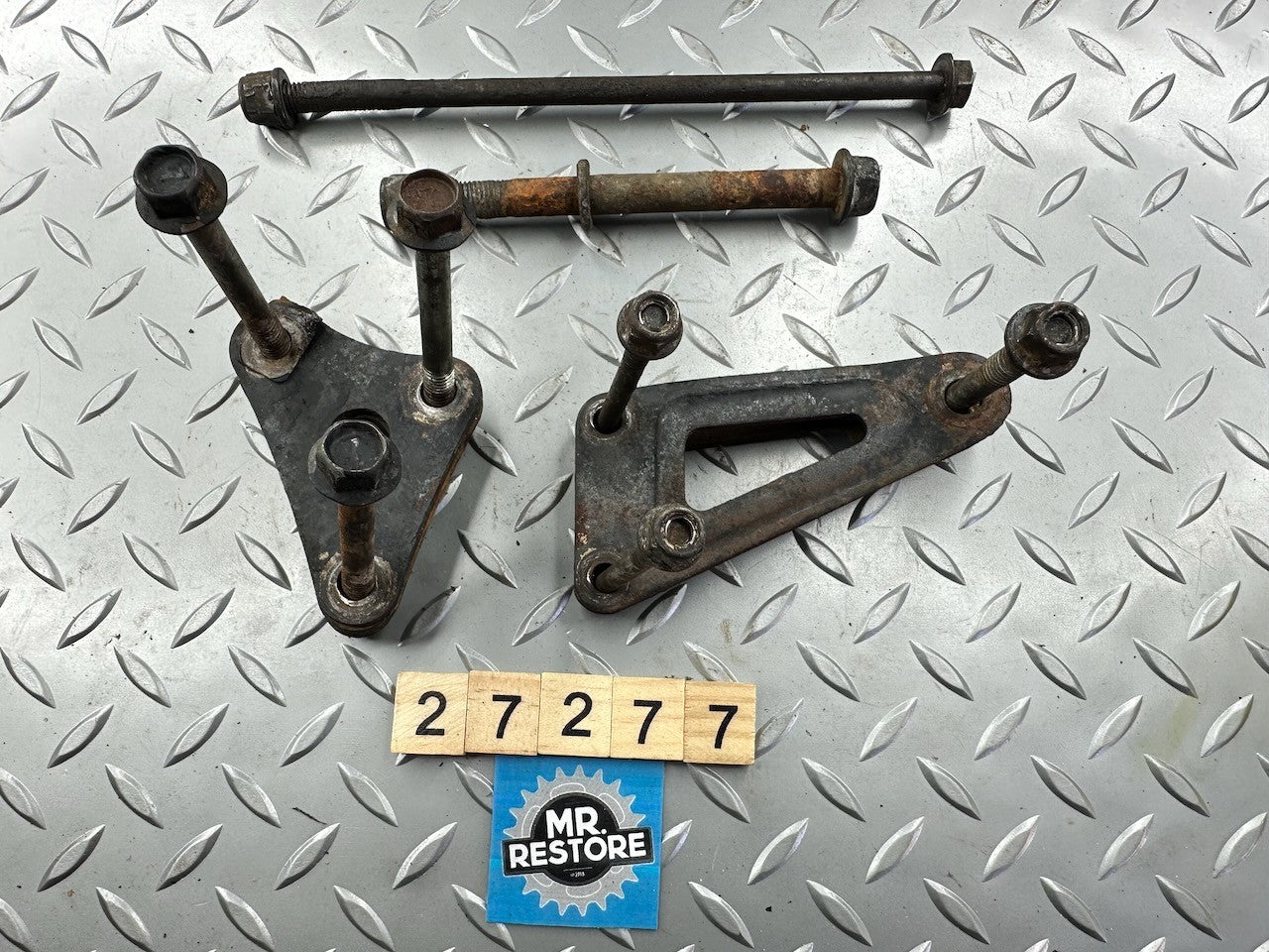 Suzuki SP370 '78-79' Engine Frame Bracket Mounts