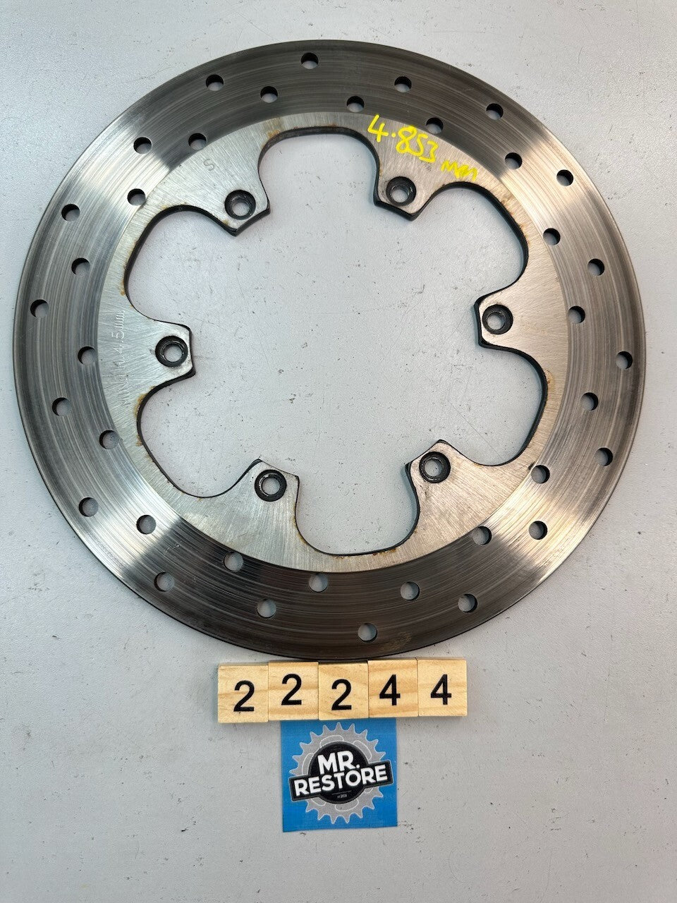 BMW G650GS 2008-15 F650GS 1999-07 F650CS Brake Disc @4.853mm 34212345314
