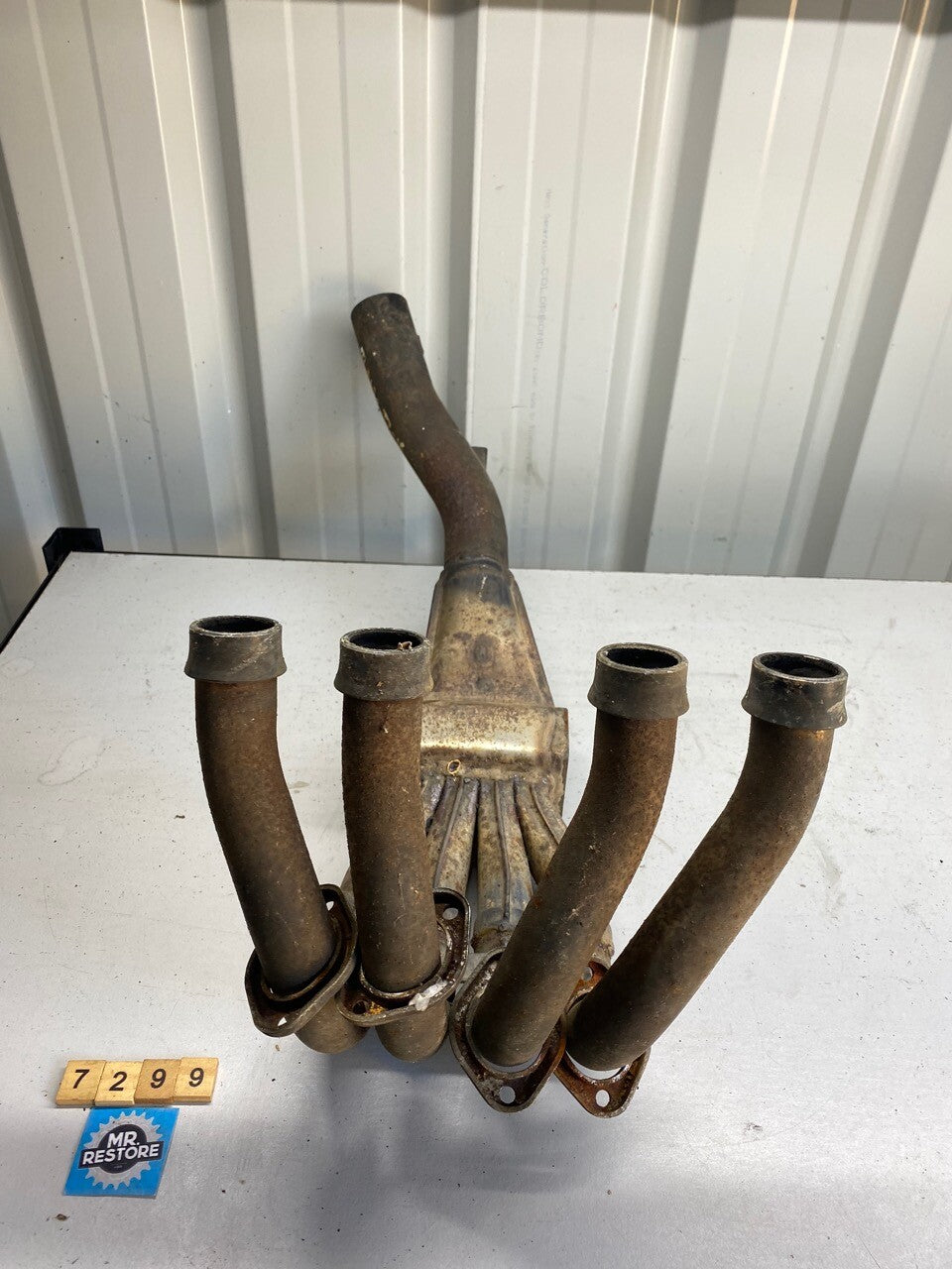 Yamaha FZR250 3LN EXUP Exhaust Headers Downpipes OEM 3LN-14610-00