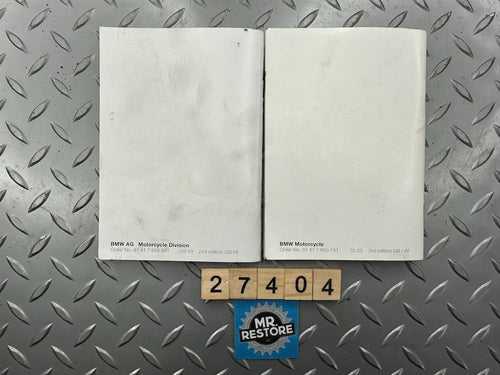 BMW F650GS F650GS Dakar Service Technical Booklet & Rider Manual (Early model)