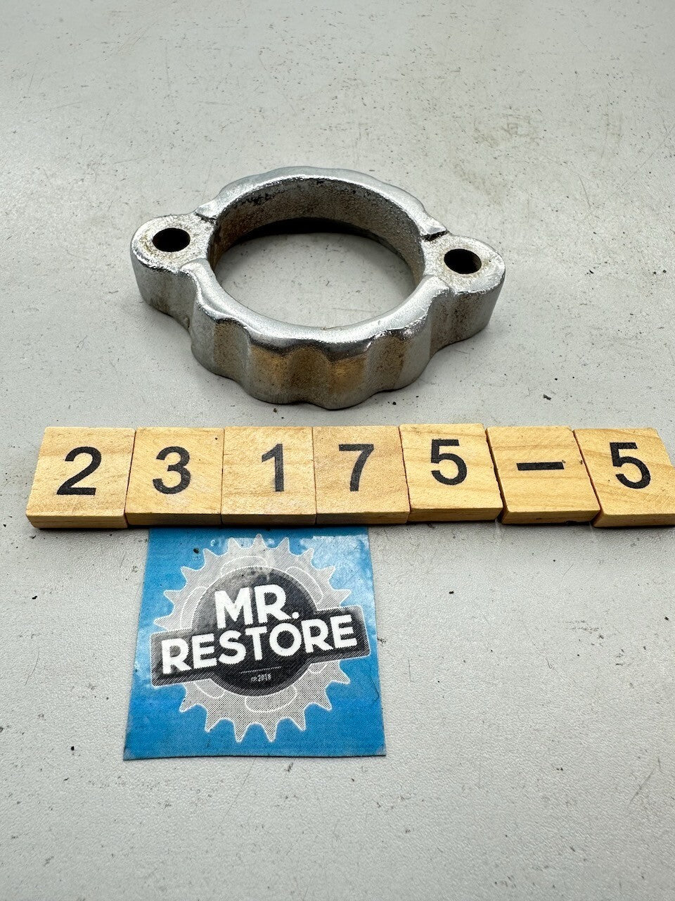 Yamaha XS400 XS360 XS250 OEM Exhaust Ring Nut Flange 1L9-14612