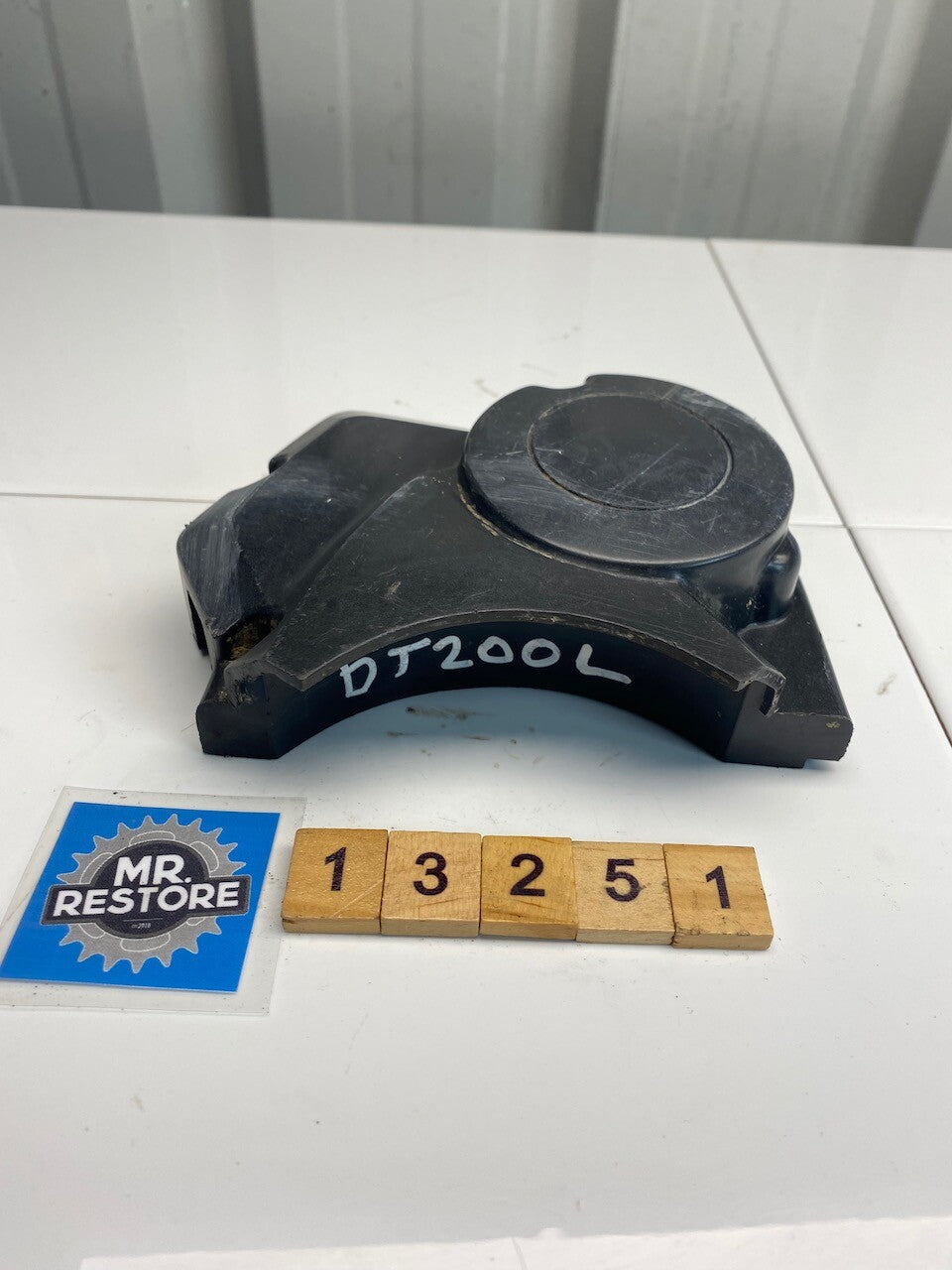 Yamaha DT200L Plastic Engine Side Crankcase Cover 