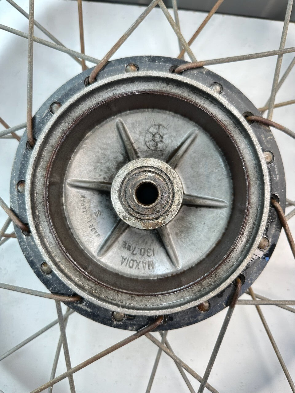 Suzuki TS125 1.60 x 18" OEM Takasago Rear Wheel