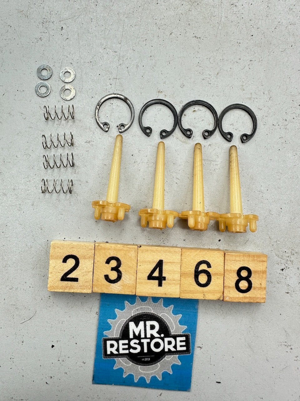 Suzuki GSX1100 ET EX '80-81' Mikuni Carburettor Needle Guides & Parts