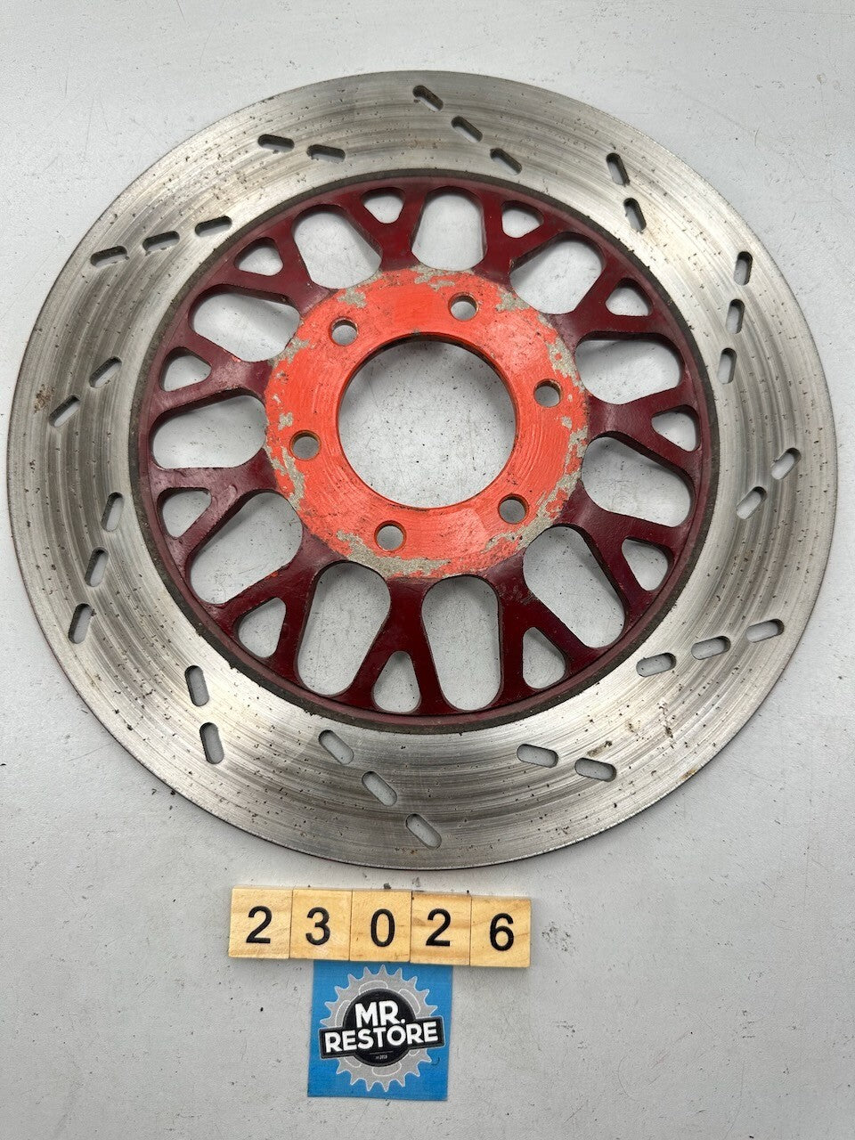 Suzuki GS650 Katana '81-83' OEM L/H Front Brake Disc -still has 4.95mm remaining