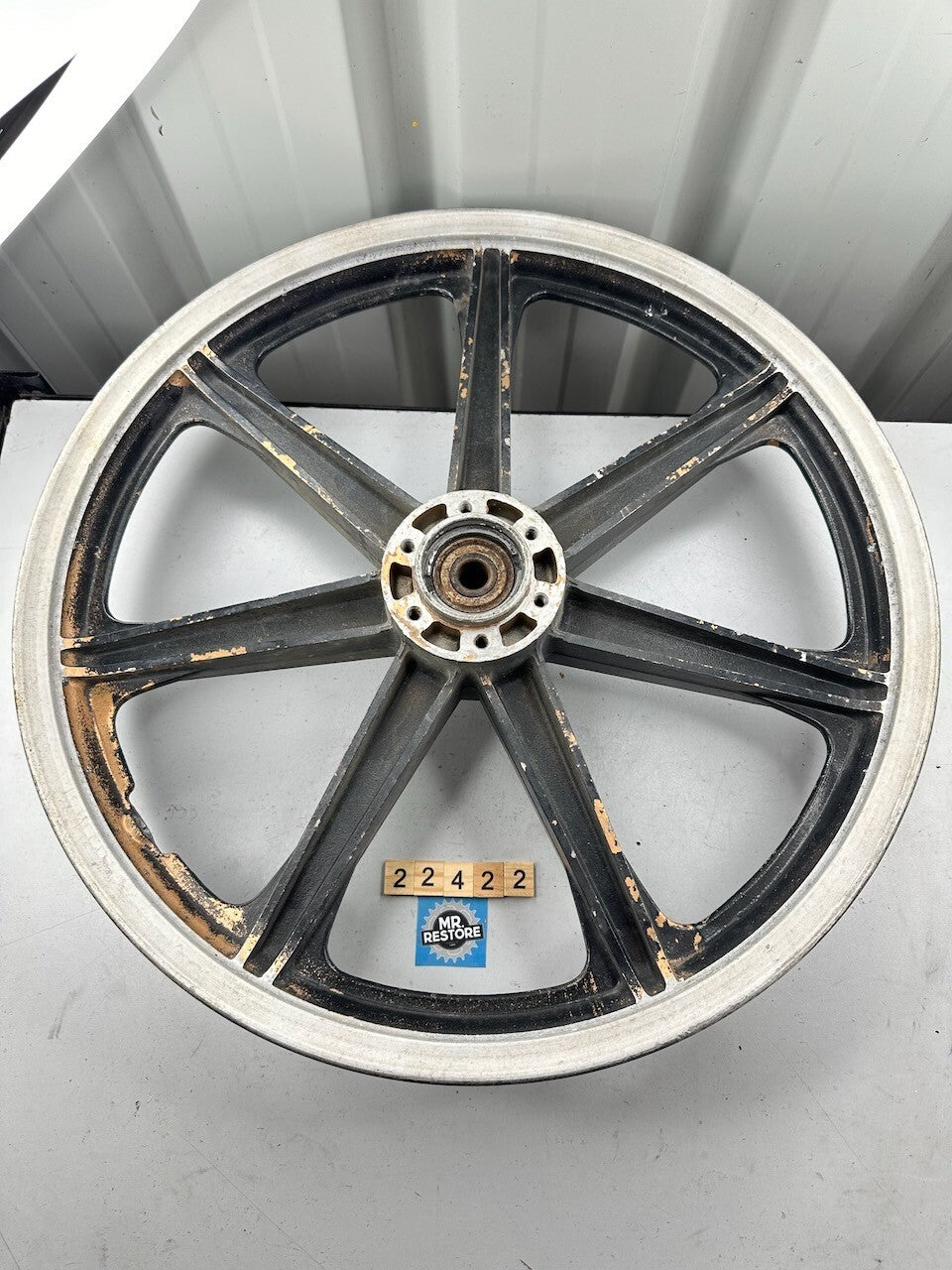Yamaha 19 x 1.85 Enkei Vintage Front Alloy Wheel (RD XS ?)