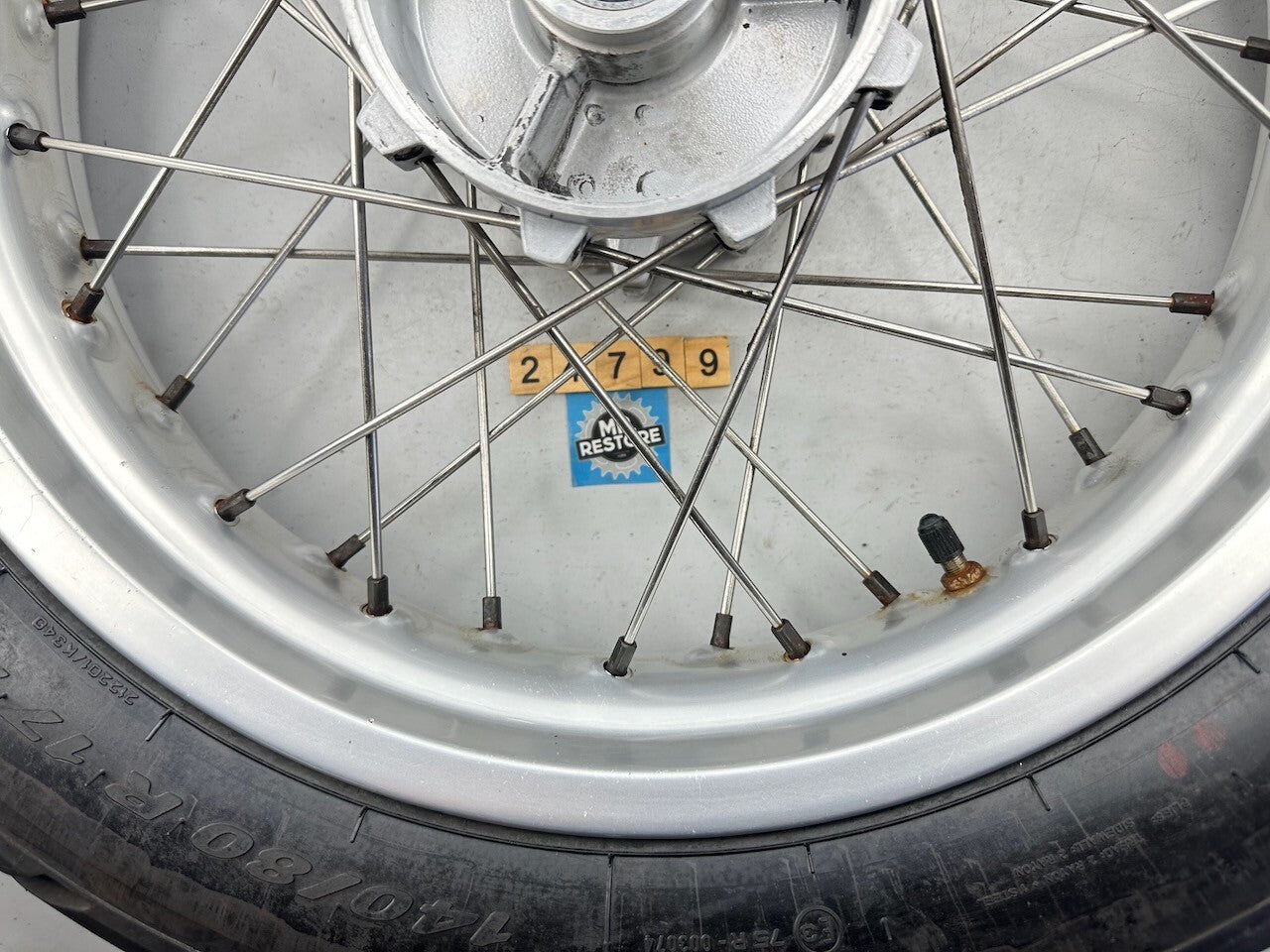 BMW G650GS 2010-16 17" OEM Spoked Rear Wheel
