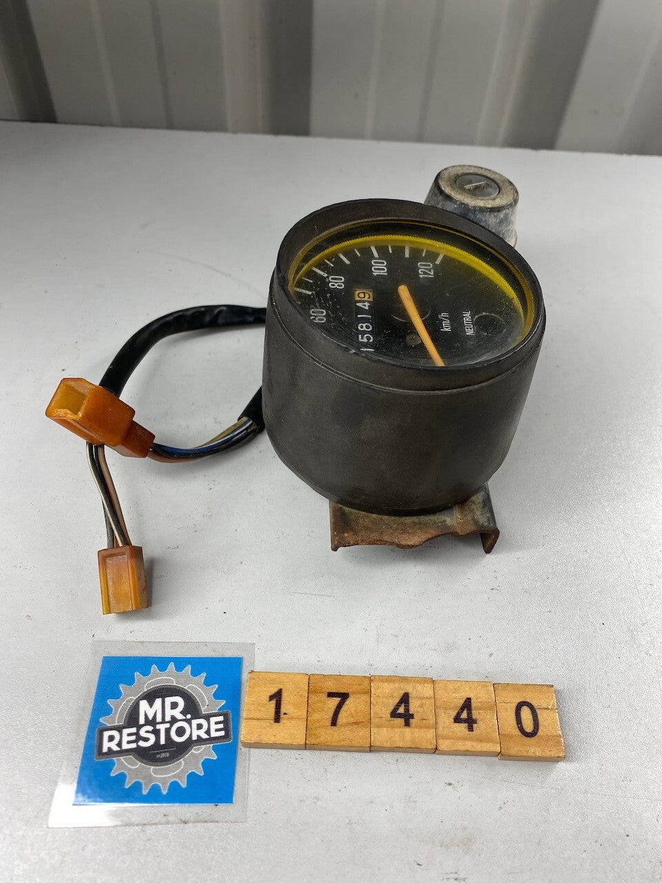 Yamaha AG200 Speedometer & Wire Loom KMH (tested)
