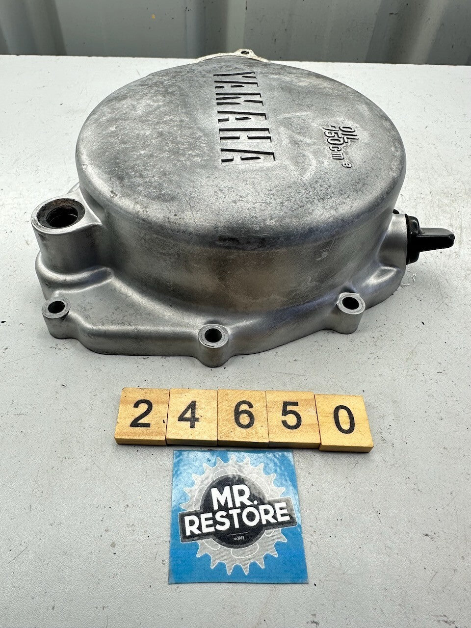 Yamaha YZ125 H 1981 L/H Crankcase Cover 4V2-15411-00