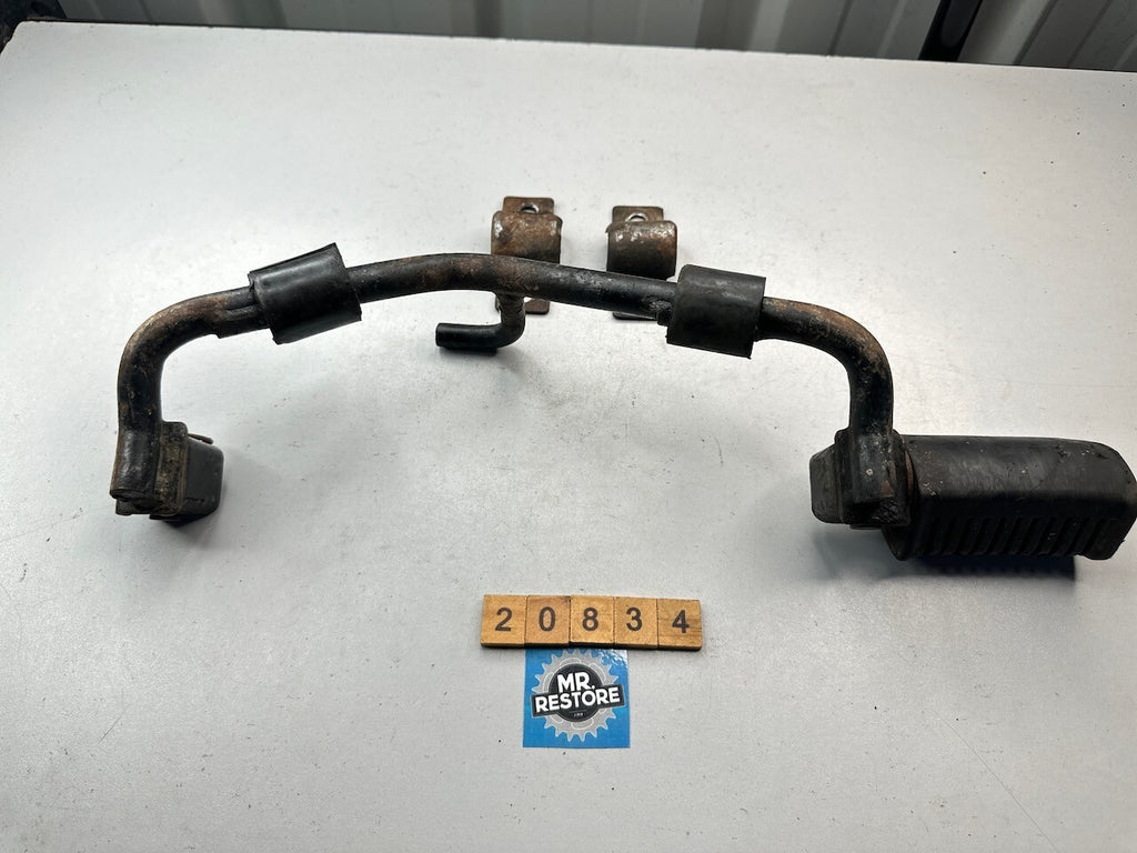Kawasaki Z250 KZ250 Riders Foot Rest Peg, Bar & Brackets 34003-1058