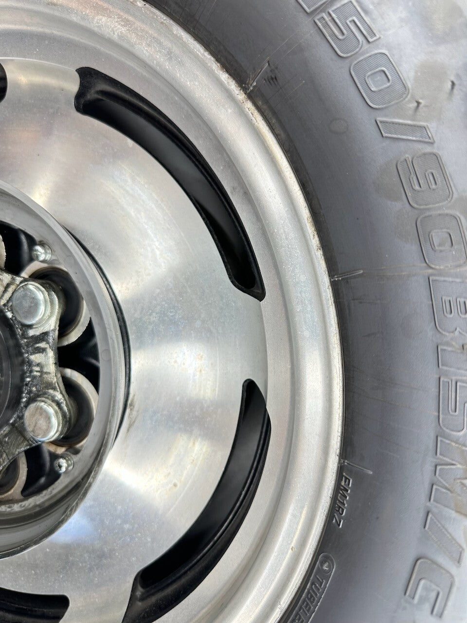 Yamaha V-Max 1200 VMX12 1985 Rear Wheel 15 x 3.5 (Recent Bridgestone Tyre)