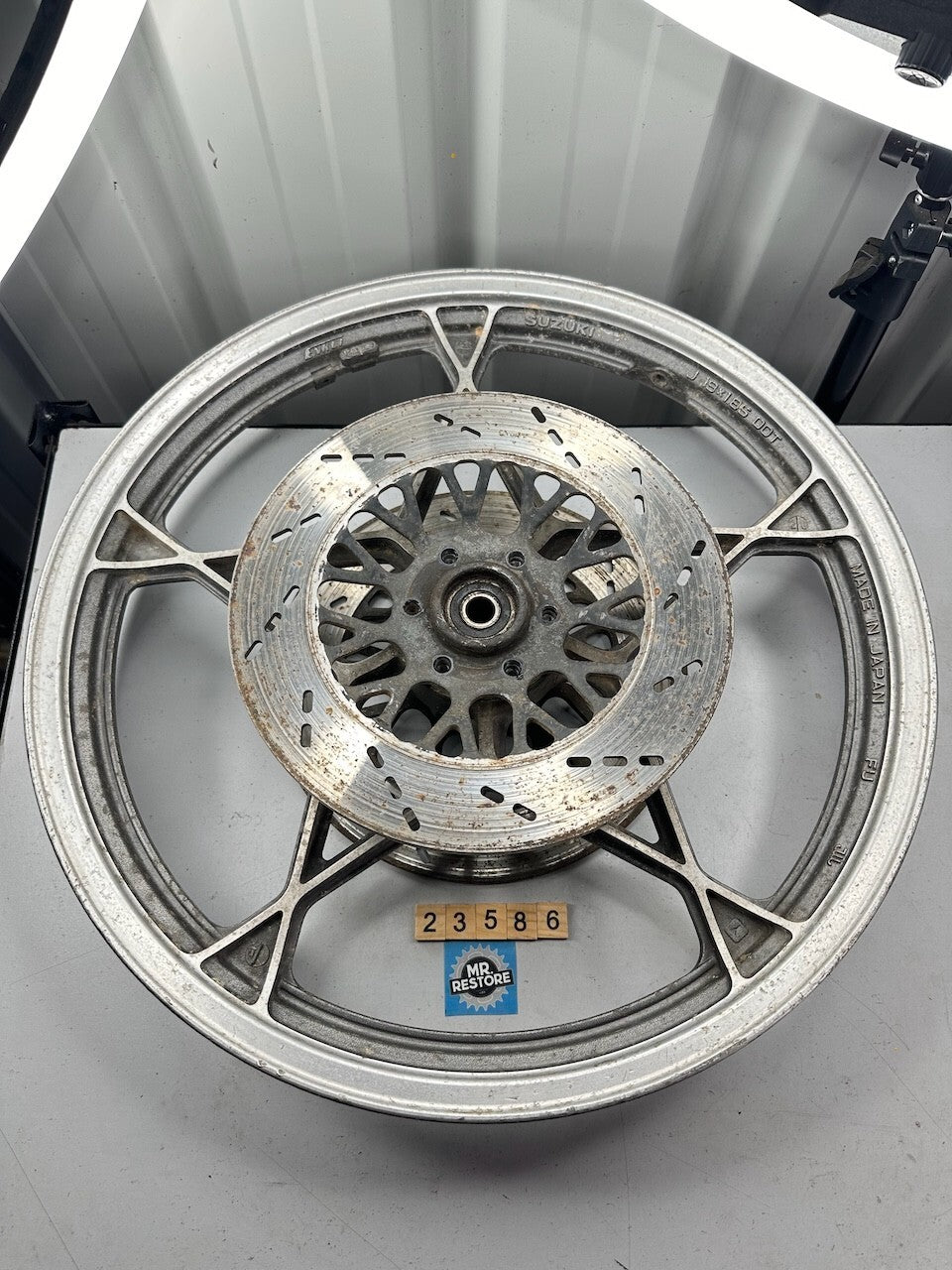 Suzuki GSX750 Front Wheel 19x1.85 (Dated May 82)