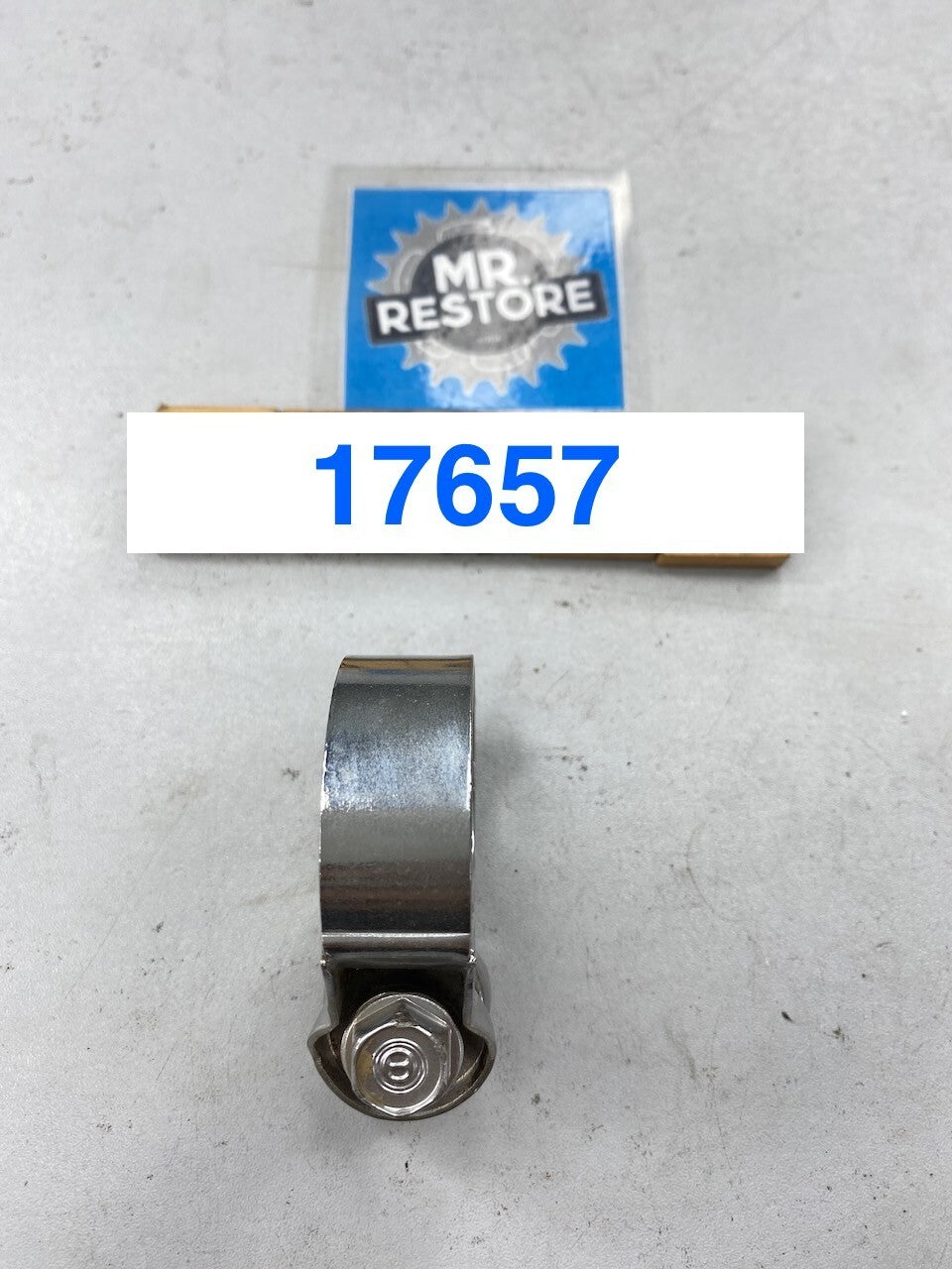 Honda GL1000 Goldwing 1976-77 Radiator Hose Band (in chrome) 19515-371-980