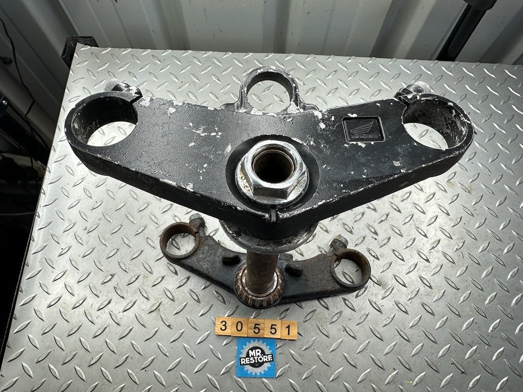 Honda CBR250RR MC22 Fork Clamp Triple Tree Steering Stem 53300-KAZ 53200-KAZ