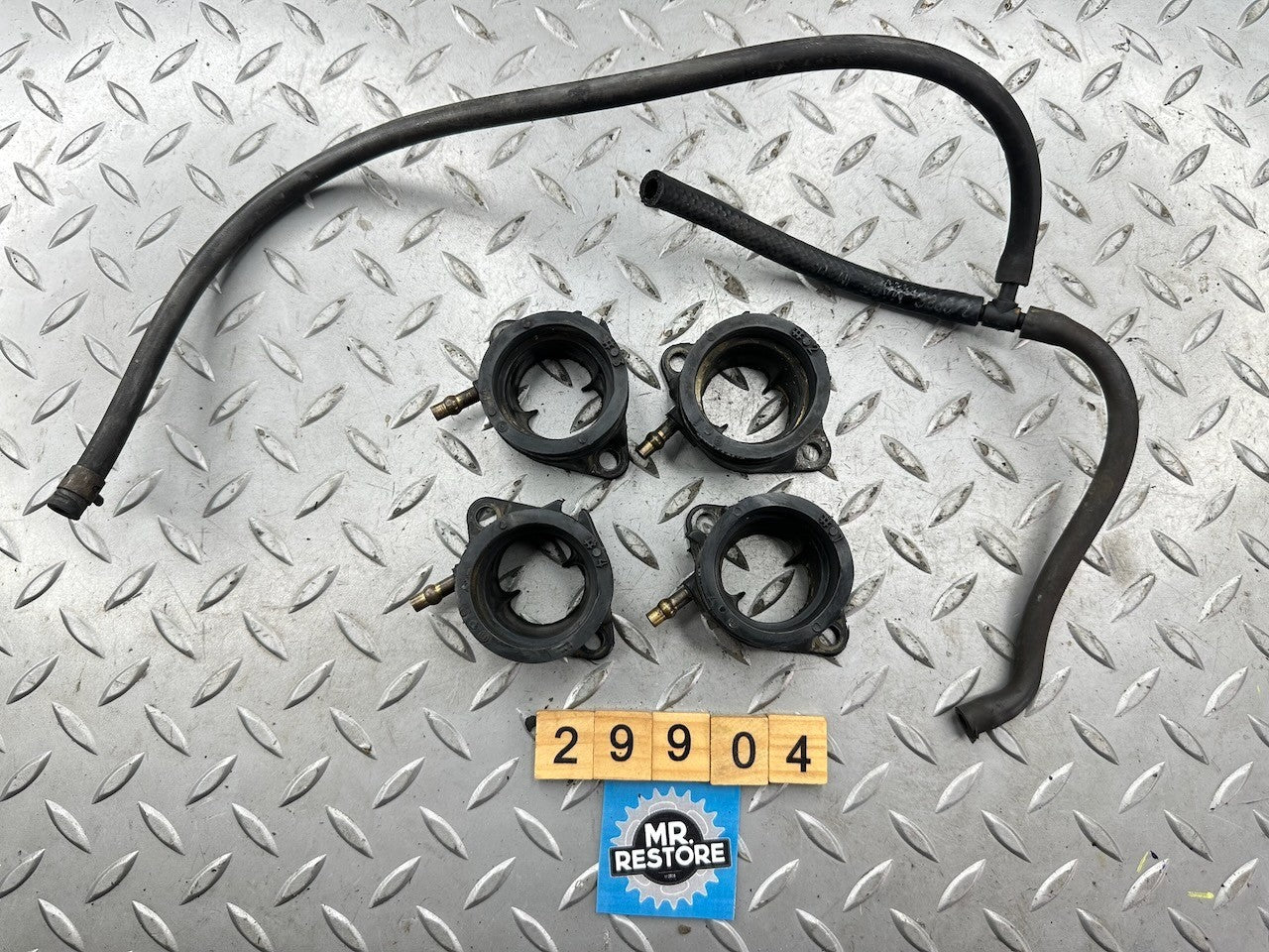 Kawasaki ZX250 ZXR250 Carburettor Holder Inlet Intake Rubber Set & Joint